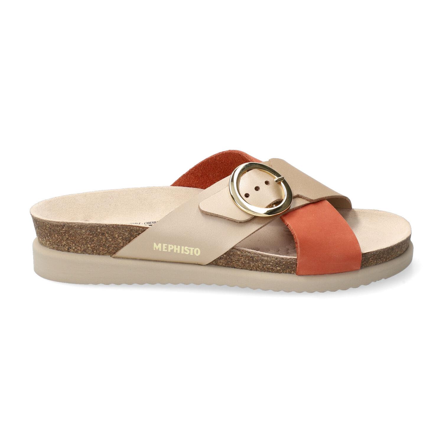 mules femme modèle Hirina Brun chili - Mephisto